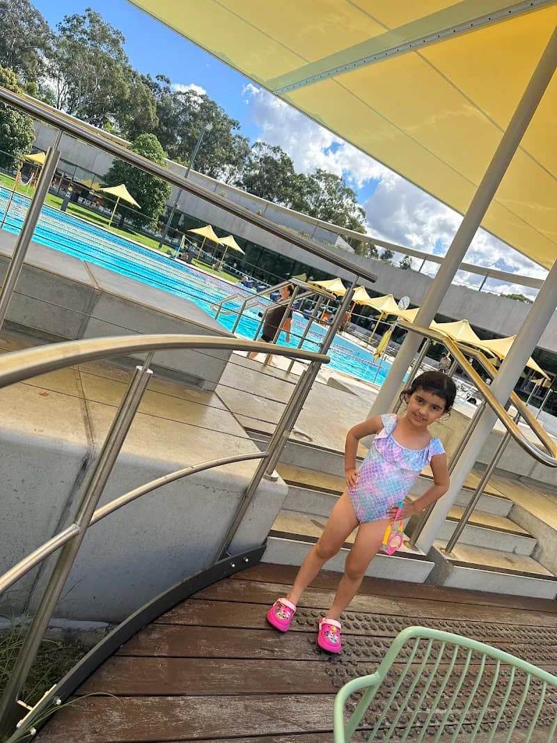 View of Parramatta Aquatic Centre (The PAC) in Parramatta, NSW