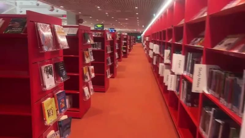 View of Parramatta Library in Parramatta, NSW