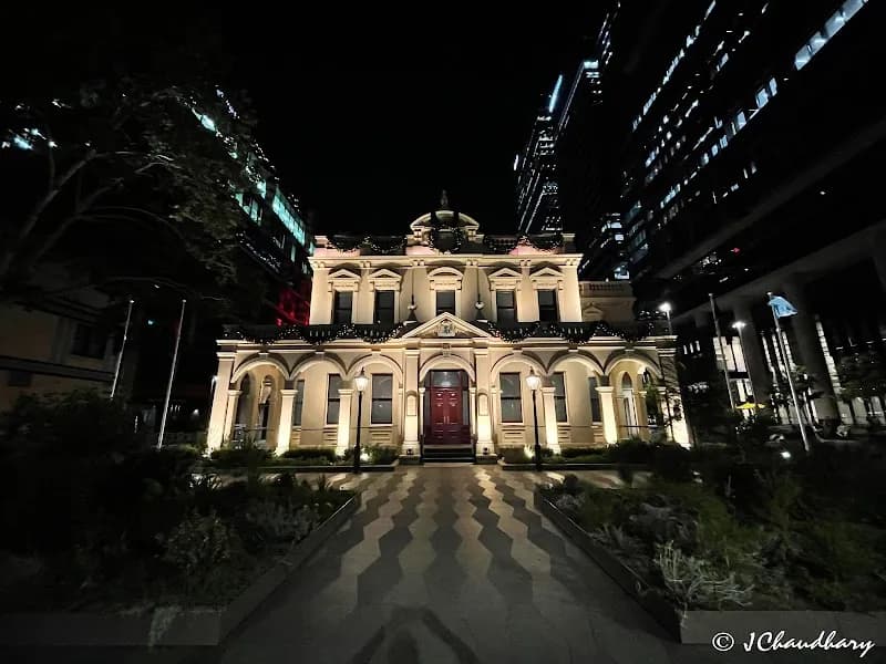 View of Parramatta Town Hall in Parramatta, NSW