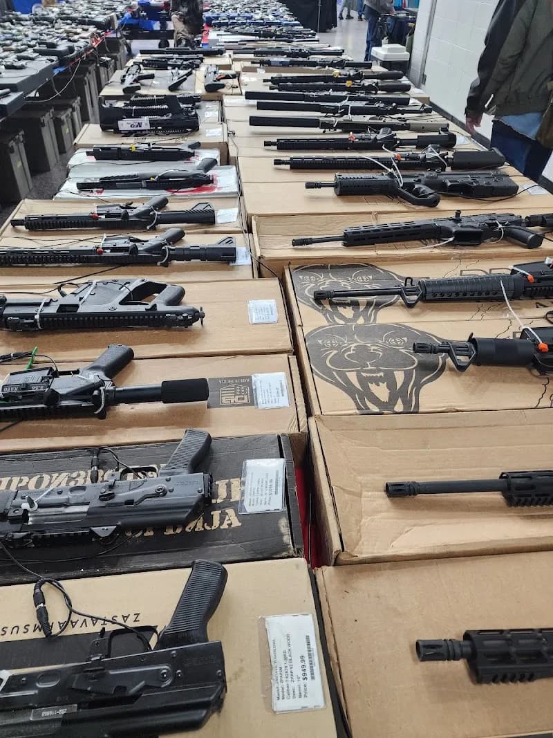 View of Pasadena Convention Center and Municipal Fairgrounds in Pasadena, TX