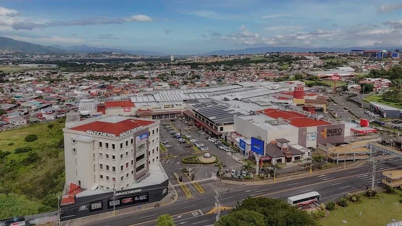 View of Paseo de las Flores in Heredia, HD