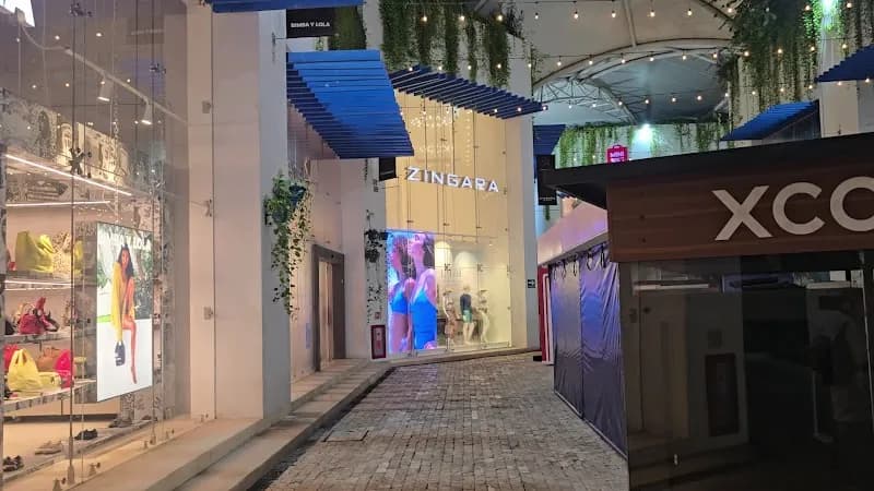 View of Paseo del Carmen Shopping Mall in Playa del Carmen, QR