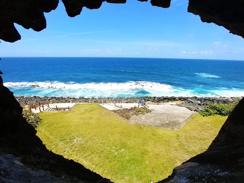 View of Paseo del Morro in San Juan, PR