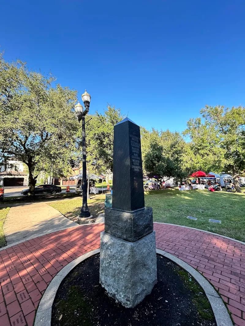 View of Paseo Park in Bellaire, TX
