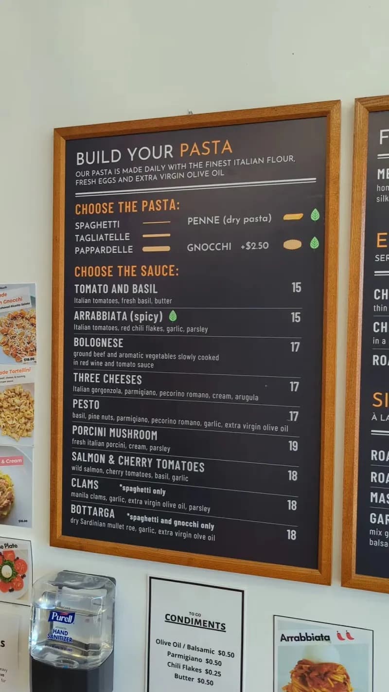 View of Pasta Sisters in Los Angeles, CA