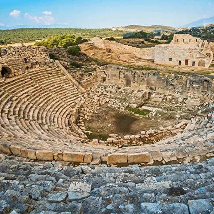 Patara Ancient City historical landmark in Kalkan, Antalya