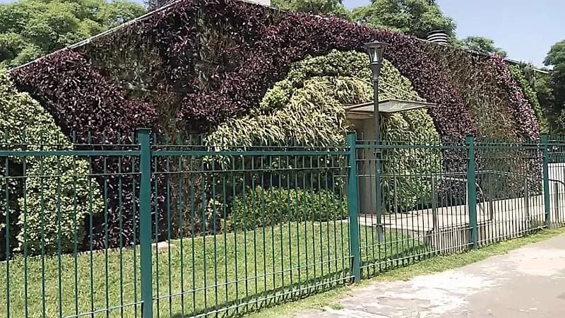 View of Patricios Park in San Isidro, BA