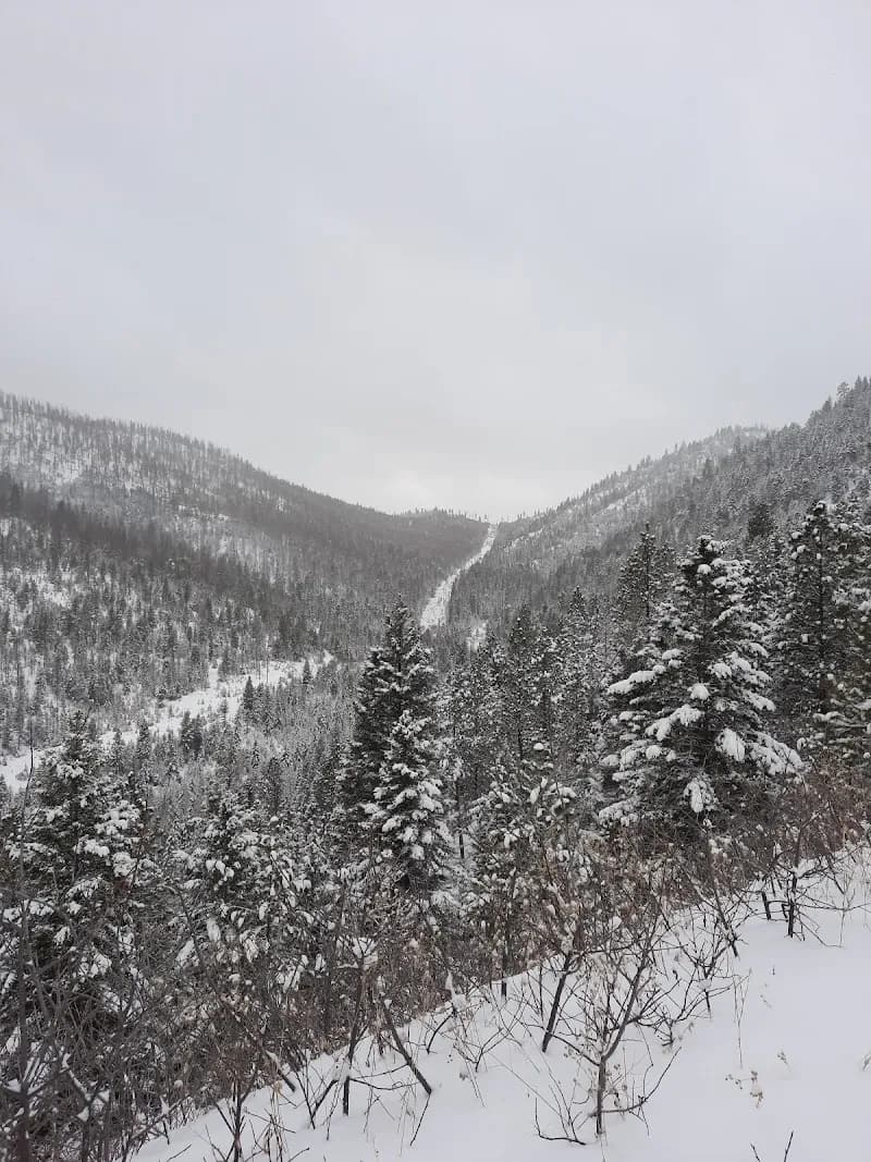 View of Pattee Canyon Recreation Area in Missoula, MT