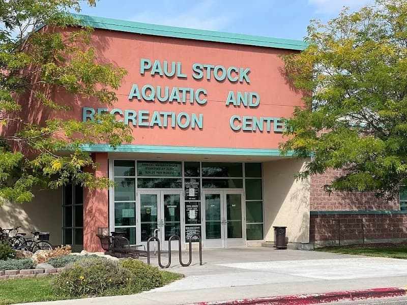 View of Paul Stock Aquatic and Recreation Center in Cody, WY
