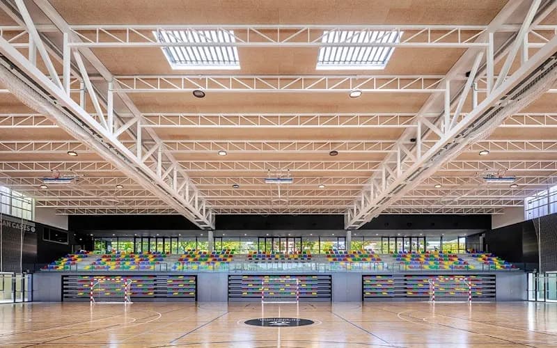 Pavelló Municipal Can Cases sports complex in Martorell, CT
