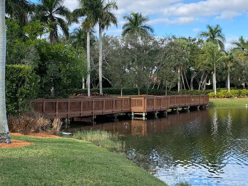 View of Peace Mound Park in Weston, FL