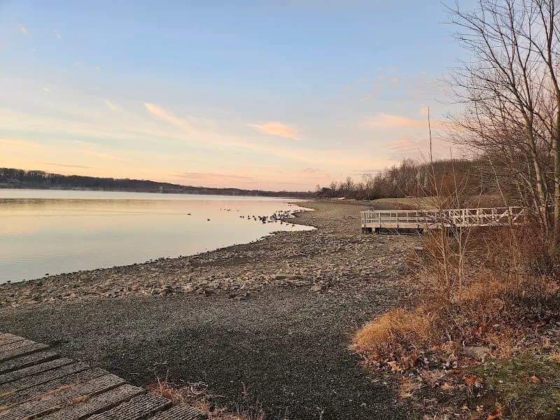 View of Peace Valley Park in Doylestown, PA