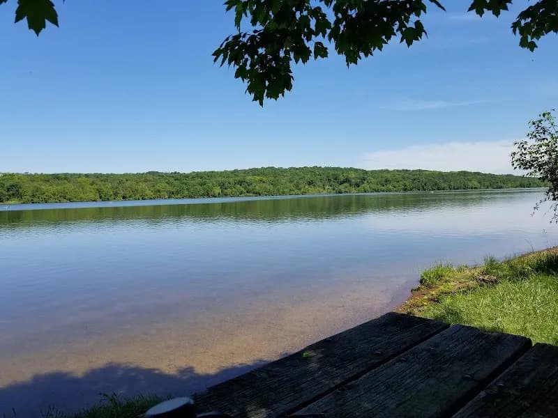View of Peace Valley Park in Doylestown, PA