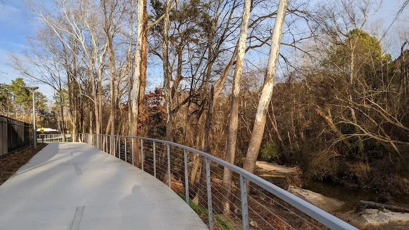 View of Peachtree Creek Greenway in Brookhaven, GA
