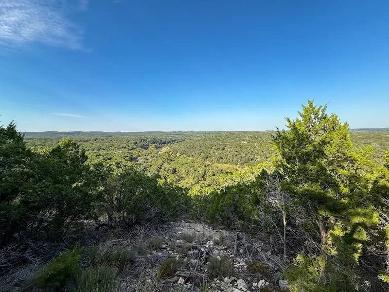 View of Pedernales Falls State Park in Fredericksburg, TX