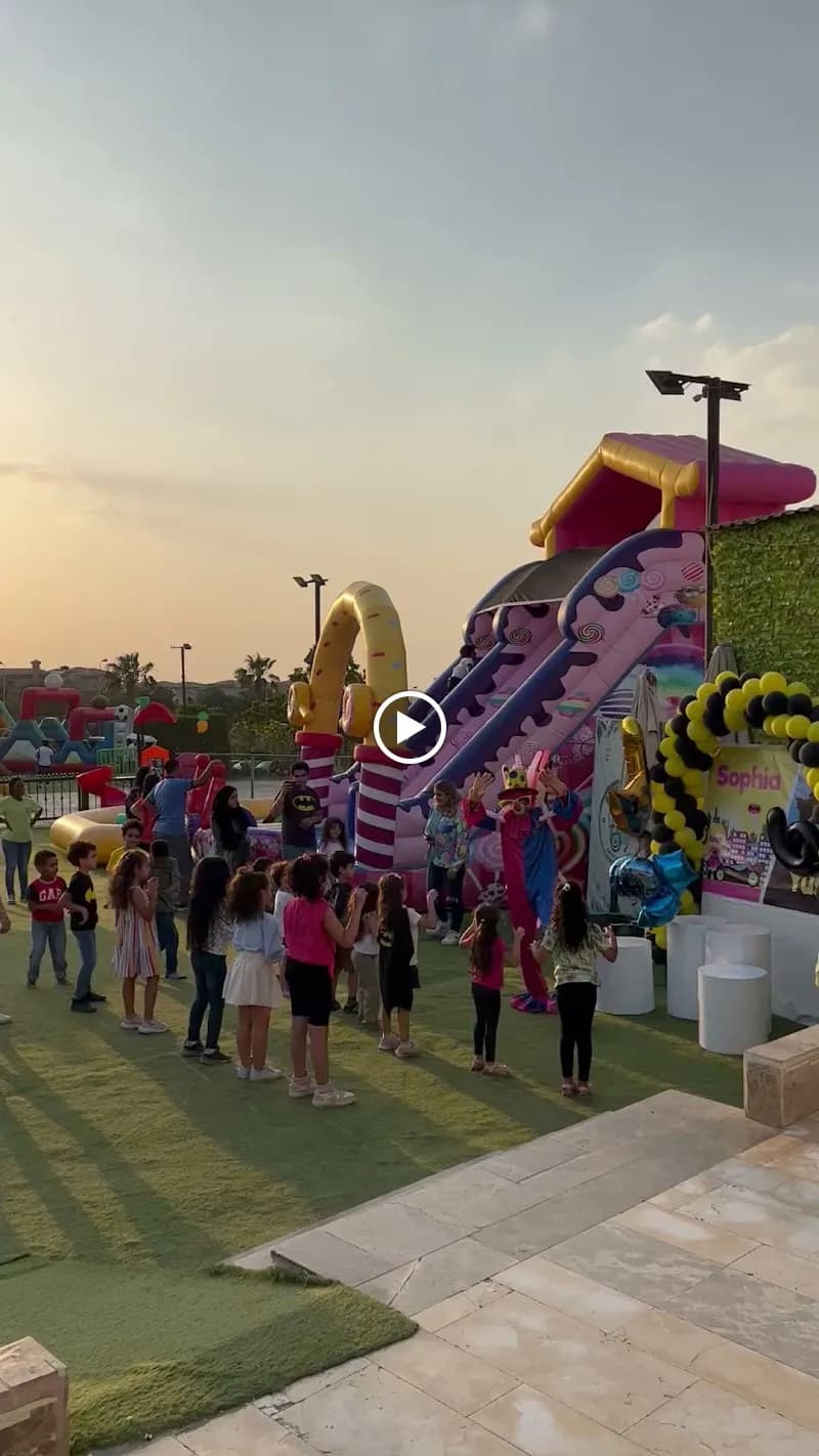 View of Peekaboo Park New Cairo in Qubba, Cairo