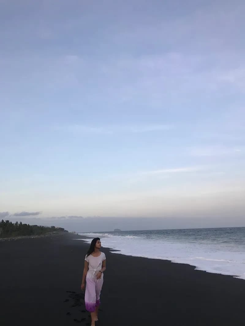 View of Pengalon Beach in Bali, BA