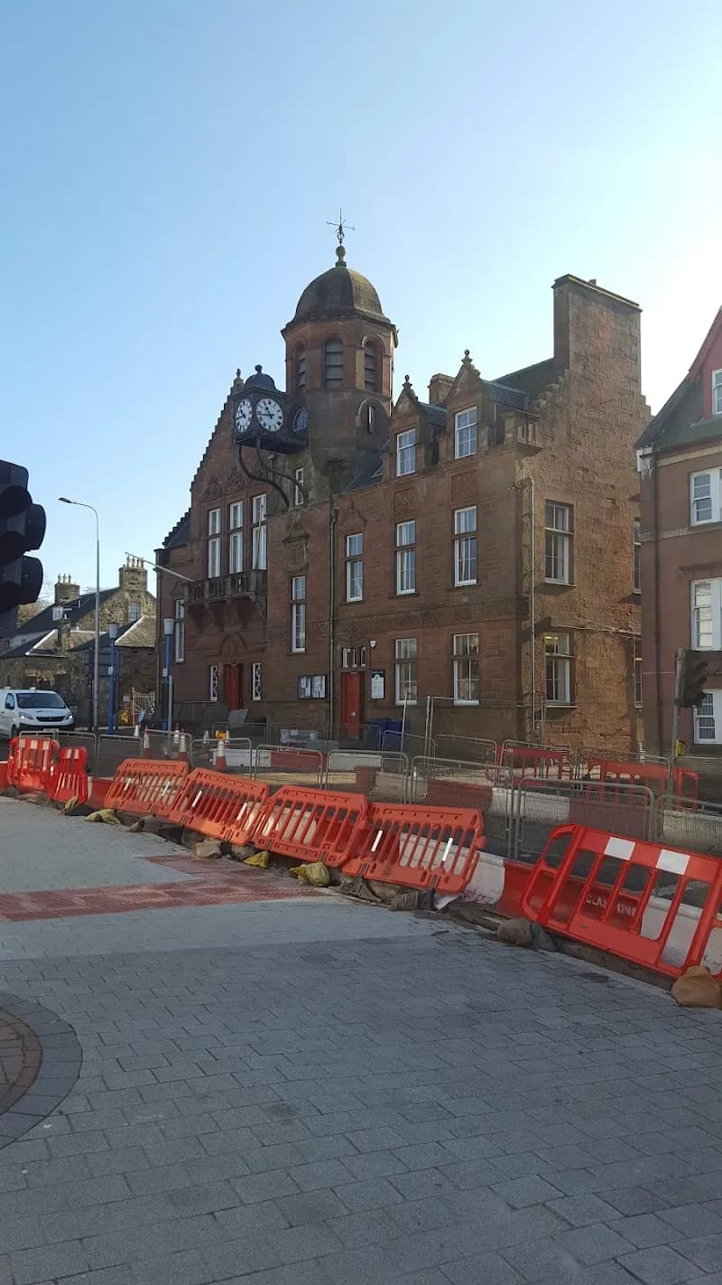 View of Penicuik Town Park in Penicuik, Scotland
