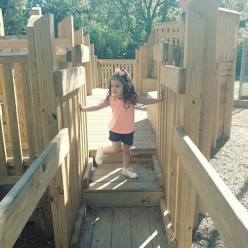 View of Penny Park in Evanston, IL