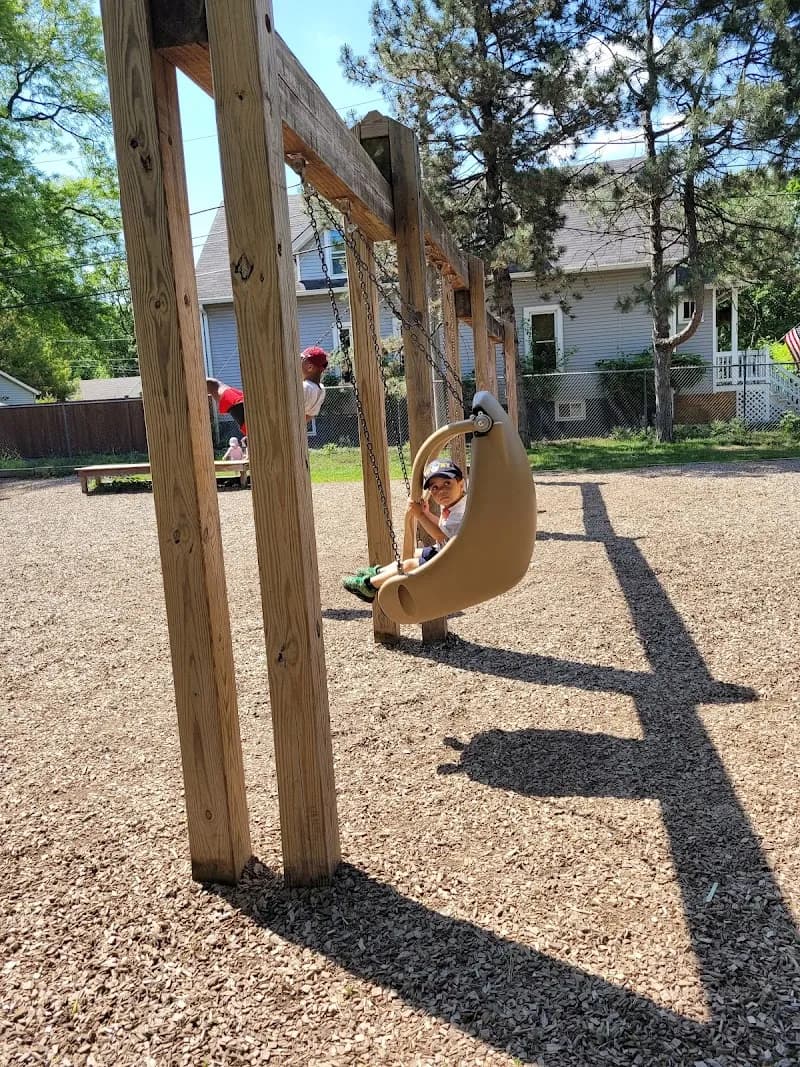 View of Penny Park in Evanston, IL
