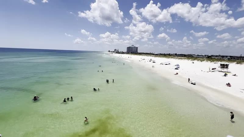 View of Pensacola Beach Gulf Pier in Lillian, AL
