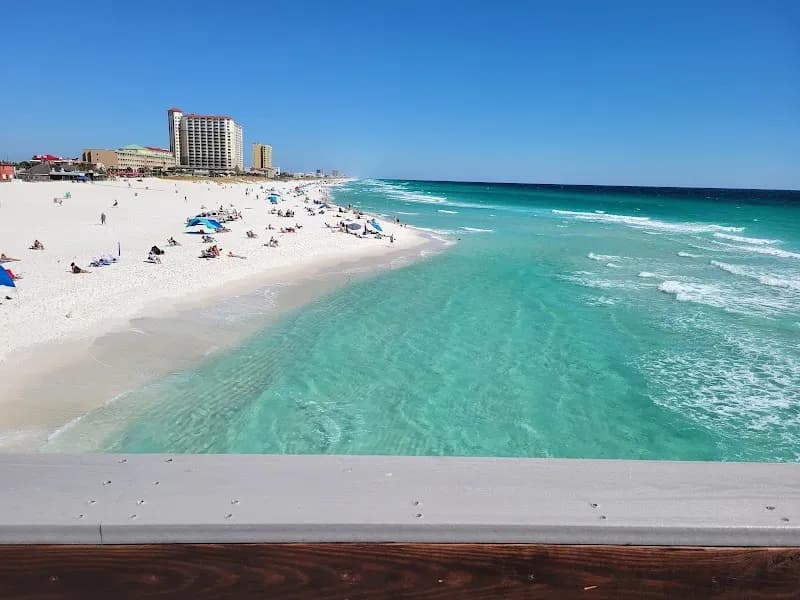 View of Pensacola Beach Gulf Pier in Lillian, AL