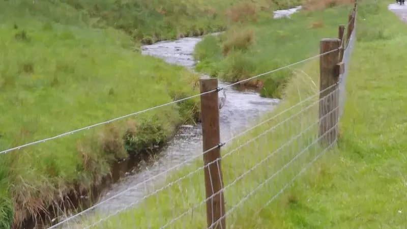 View of Pentland Hills Regional Park in Balerno, Scotland