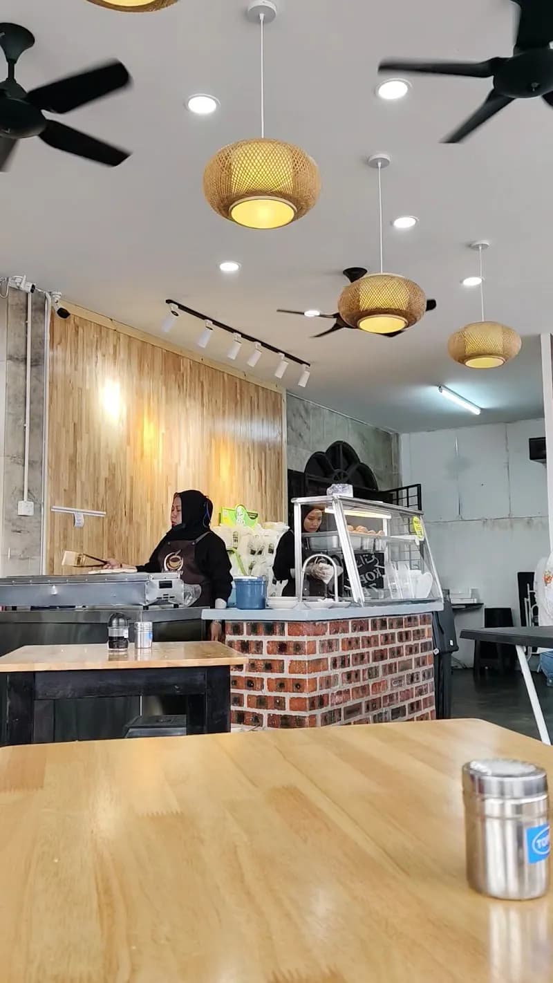 View of Perai Kopitiam Cafe in Perai, Penang