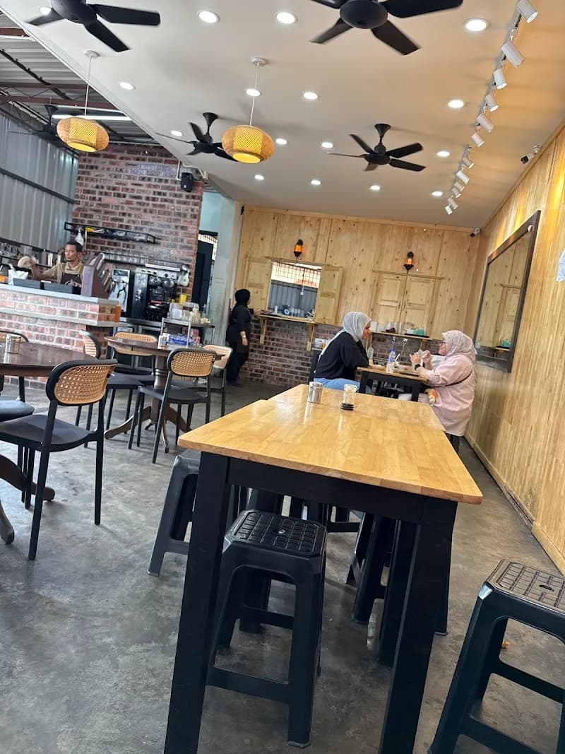 View of Perai Kopitiam Cafe in Perai, Penang
