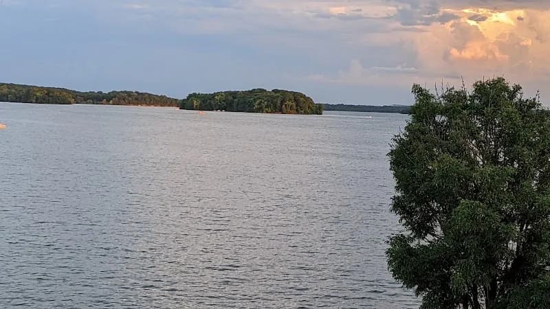 View of Percy Priest Lake in Hermitage, TN
