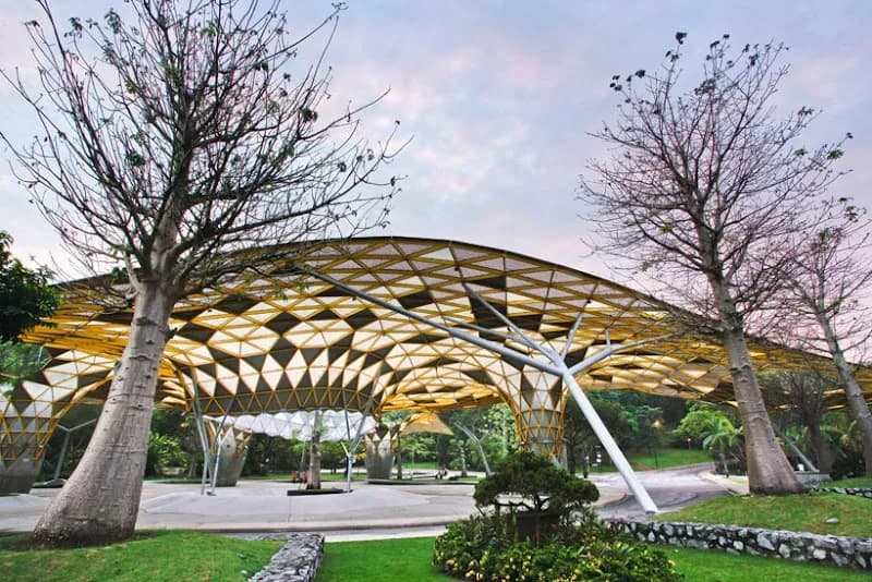 View of Perdana Botanical Garden in Kuala Lumpur, KL