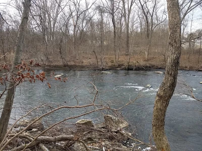 View of Perkiomen Trail in Collegeville, PA