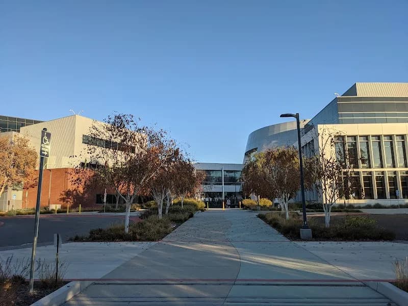 View of Permanente Creek Trail in Los Altos Hills, CA