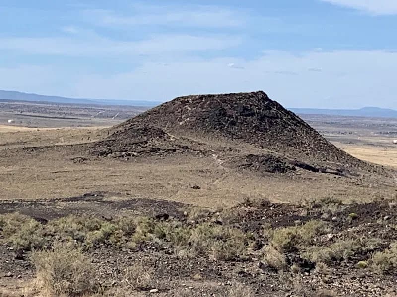 View of Petroglyph National Monument in Paradise Hills, NM