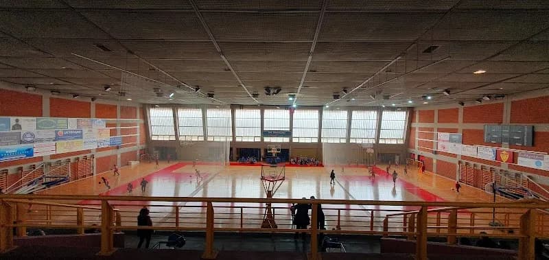 View of Petroupolis Municipal Swimming Center in Petroupoli, AT