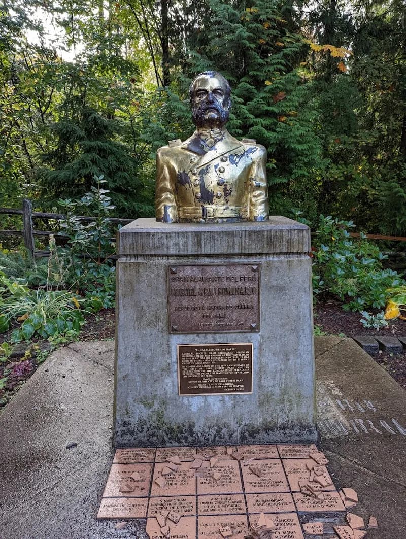 View of Pfingst Animal Acres Park in Lake Forest Park, WA