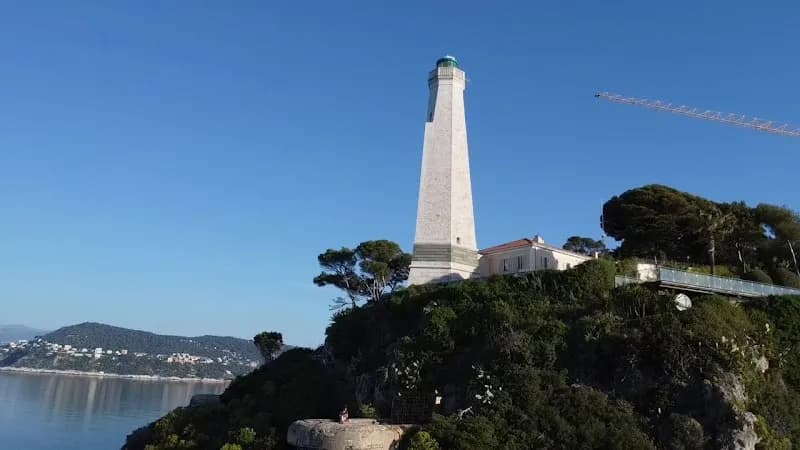 View of Phare du cap Ferrat in Saint-Jean-Cap-Ferrat, PACA
