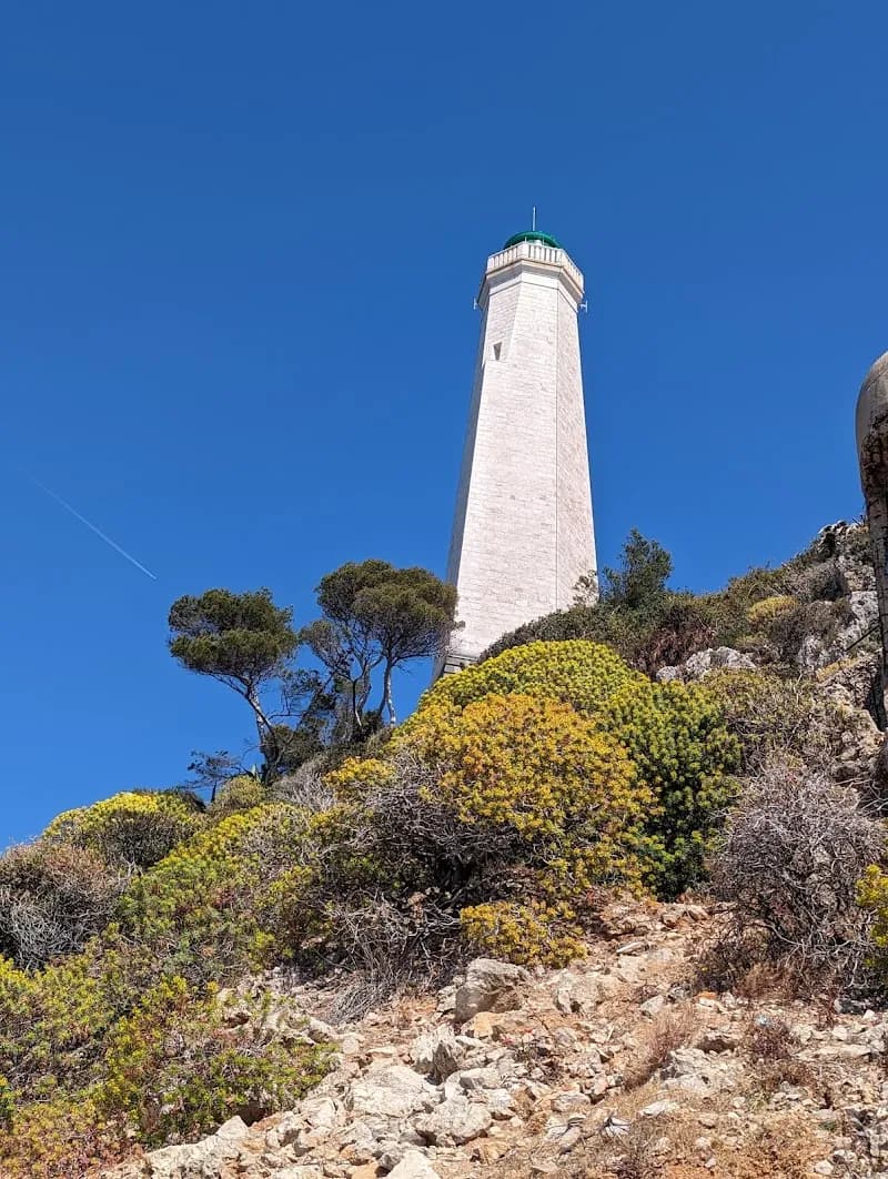 View of Phare du cap Ferrat in Saint-Jean-Cap-Ferrat, PACA