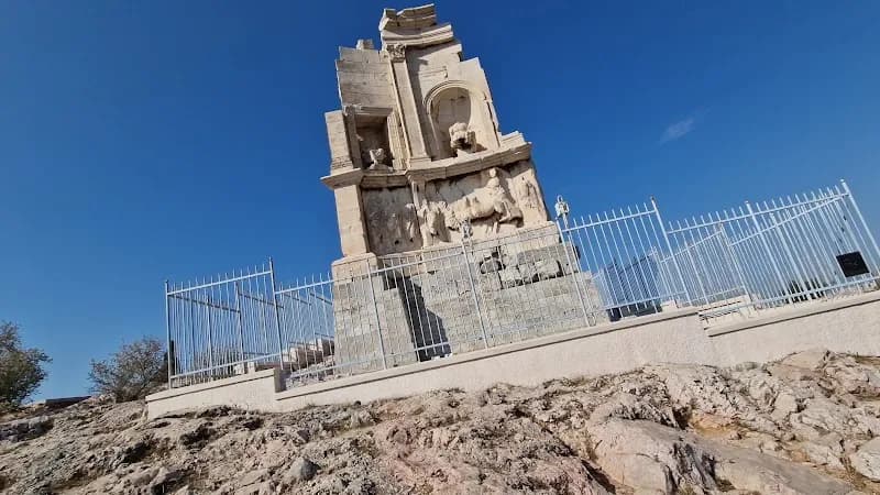 View of Philopappos Monument in Athens, ATT
