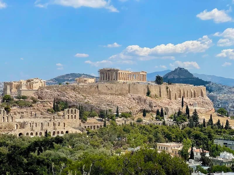 View of Philopappos Monument in Athens, ATT