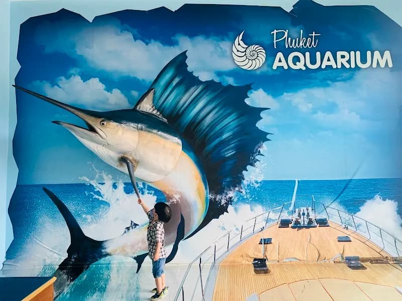 View of Phuket Aquarium in Phuket, PKT