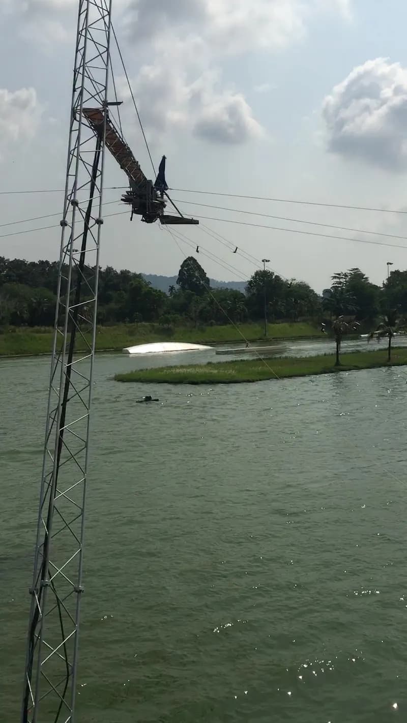 View of Phuket Water Ski Cable Way in Phuket, PKT