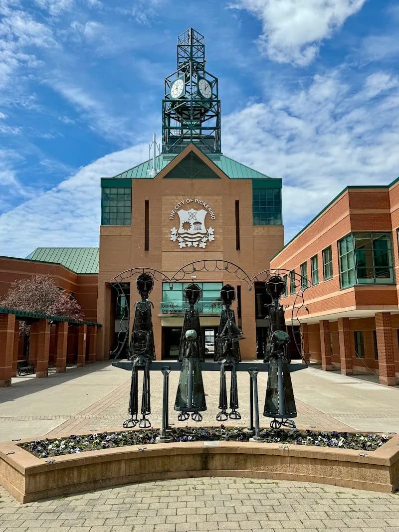 View of Pickering Public Library in Pickering, ON
