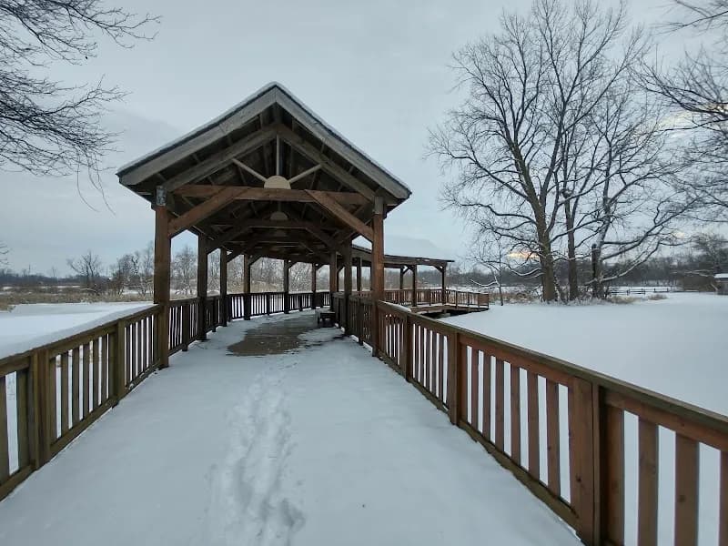 View of Pickerington Ponds Metro Park in Pickerington, OH
