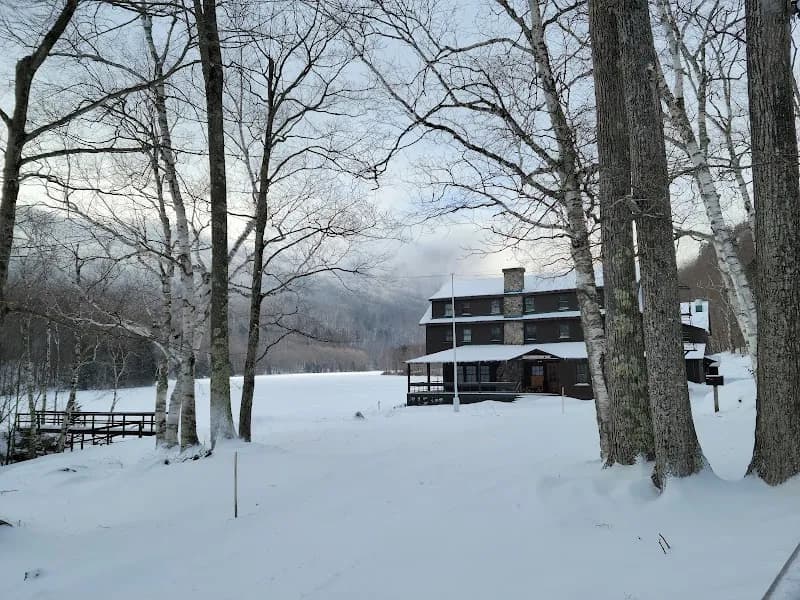 View of Picnic Area at Lake Mansfield in Stowe, VT