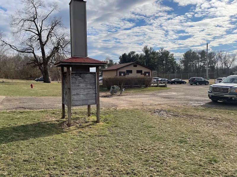 View of Pie Traynor Field Parking Lot in North Park, PA