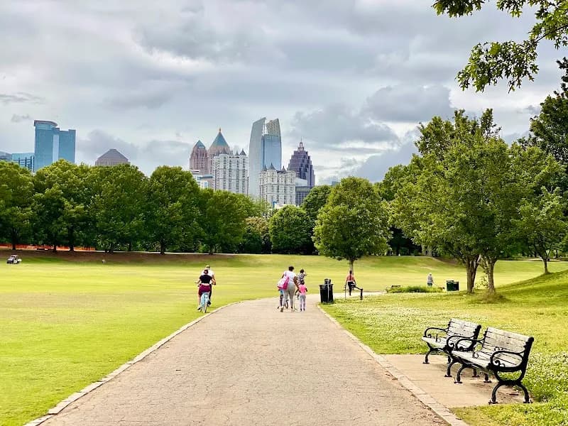View of Piedmont Park in Atlanta, GA