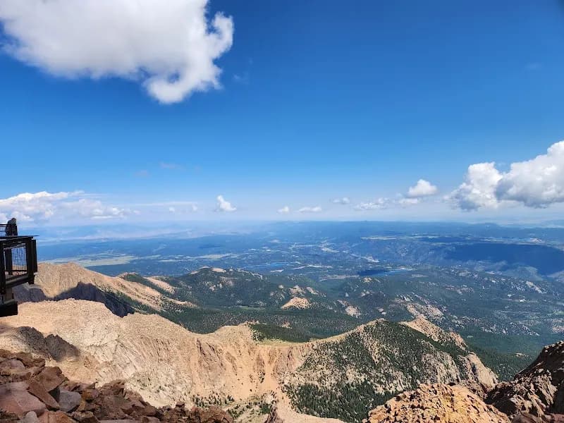 View of Pikes Peak - America's Mountain in Colorado Springs, CO