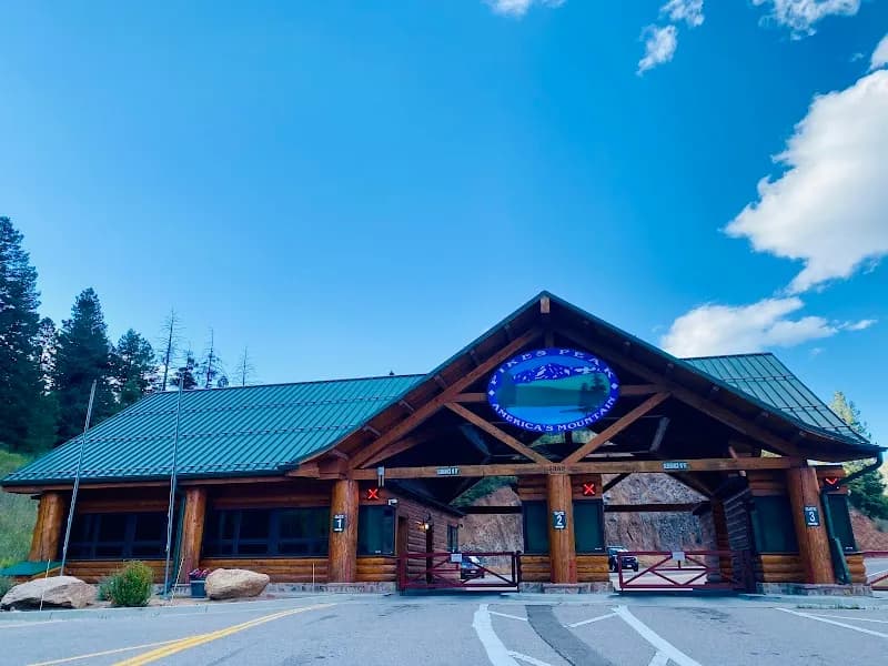 View of Pikes Peak - America's Mountain in Colorado Springs, CO
