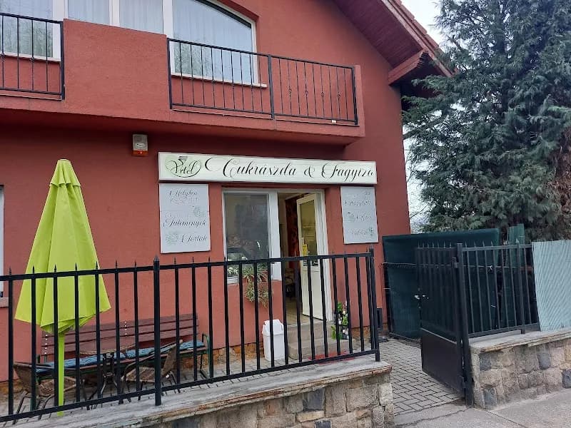 View of Pilisvörösvár Ice Cream Shop 'Fagylaltozó' in Pilisvörösvár, Budapest